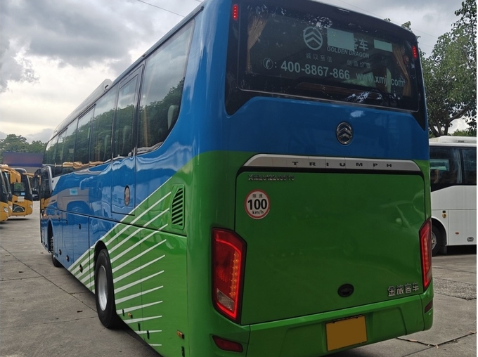 40-Seat Chinese-Made Golden Dragon Edition Coach Used BUS with Overall Dimension L x W x H of 12000×2550×3820 mm