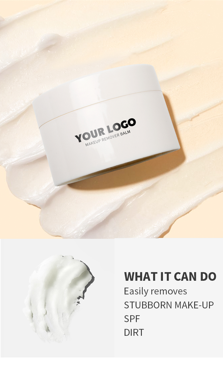 Wholesale Deep Cleansing Cream Cleansing Balm For Make-up Remover Skincare Natural Private Label Face Makeup Remover Balm