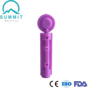 Quality Purple Sterile Single Use Ultra Thin Lancets 30 Gauge Universal for sale