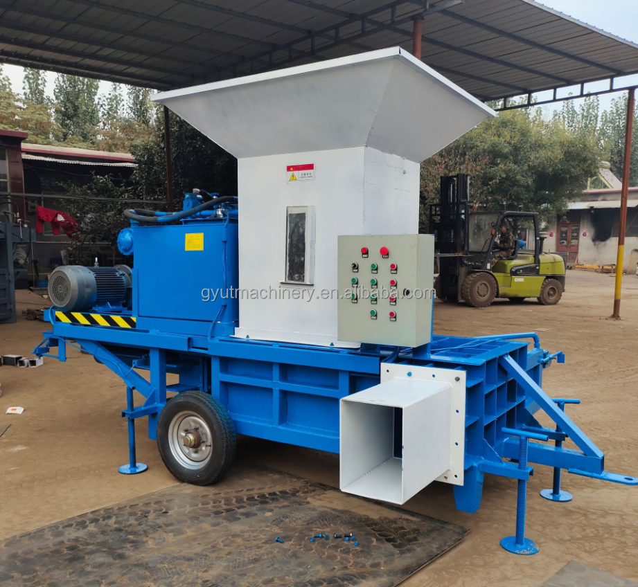 Customized Hydraulic Compactor Machine Suitable for Alfalfa Hay Straw Rice Husk Grass