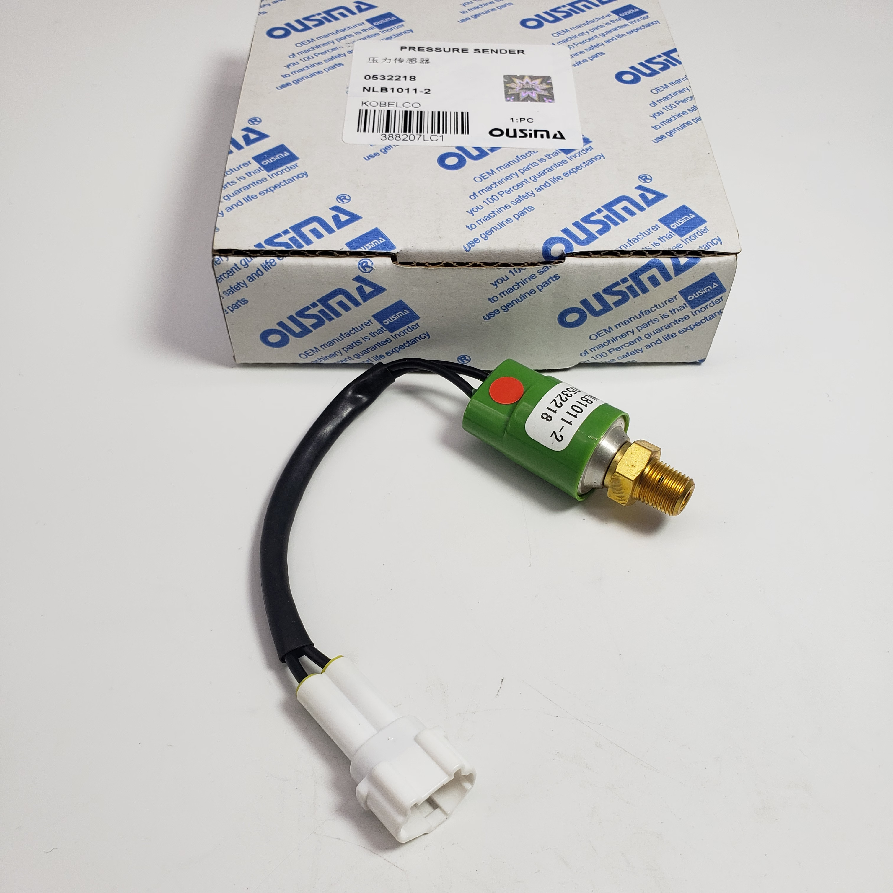 Pressure Sensor Switch 0532218 NLB1011-2 For Kobelco Excavator