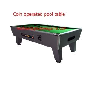 Buy cheap Manufacturer Coin Operated Pool Table 8' Wood Pay Pool Table with Wool Felt from wholesalers