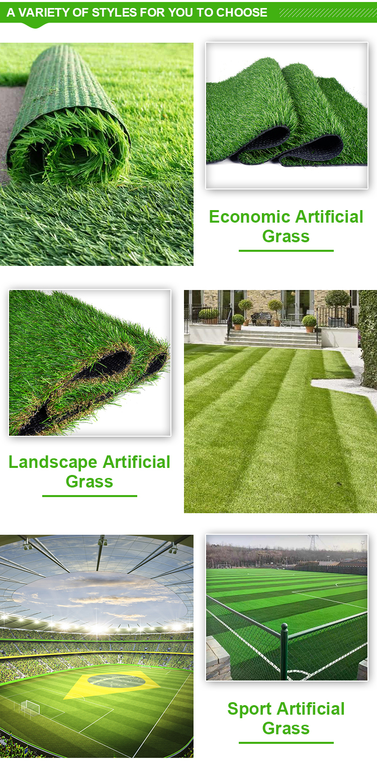 OEM ODM Soccer Field Artificial Grass Fire Resistant Environmental Friendly