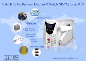Quality Portable Q - Switch Laser Tattoo Removal Machine Powerful 500-1000V for sale
