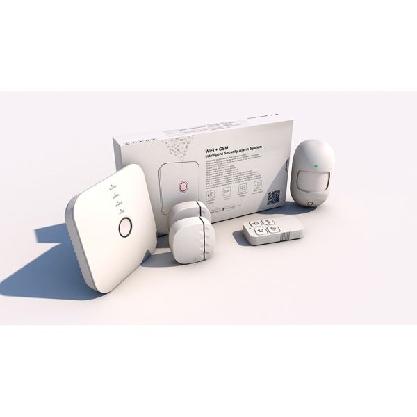 2G Smart Wifi Gsm Mini Alarm System Homesafe Security System With Tuya Camera