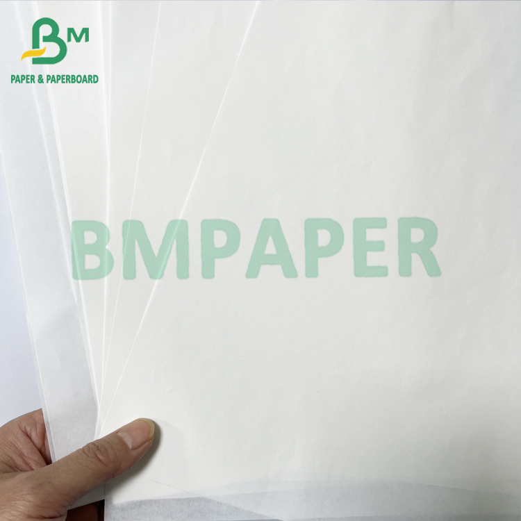 Recyclable 45gsm Smooth Uncoated White Release Paper For Labels