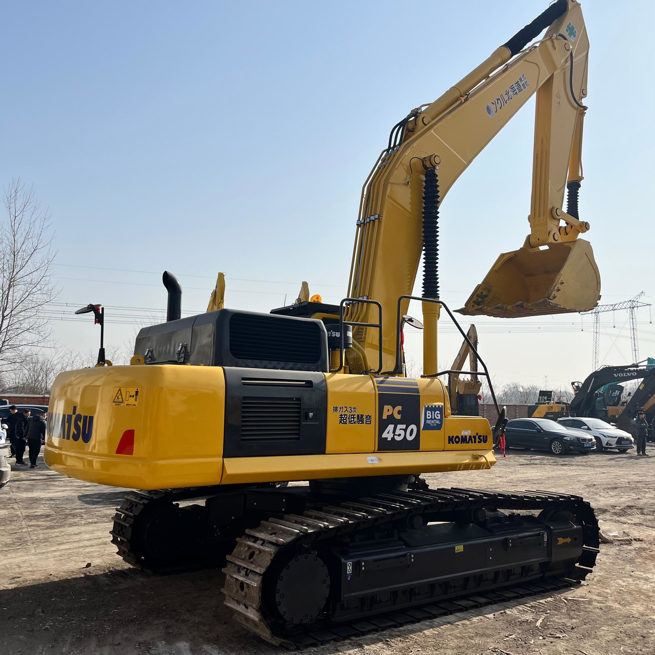 2022 Year Komatsu Used PC450-8 Excavator 45 Ton Hydraulic Crawler Digger