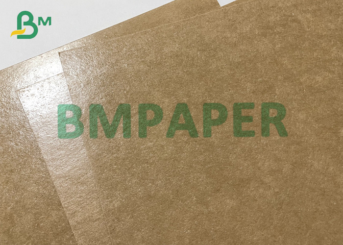 PE Coated Natural Kraft Heat Sealable Paper For Disposable Containers