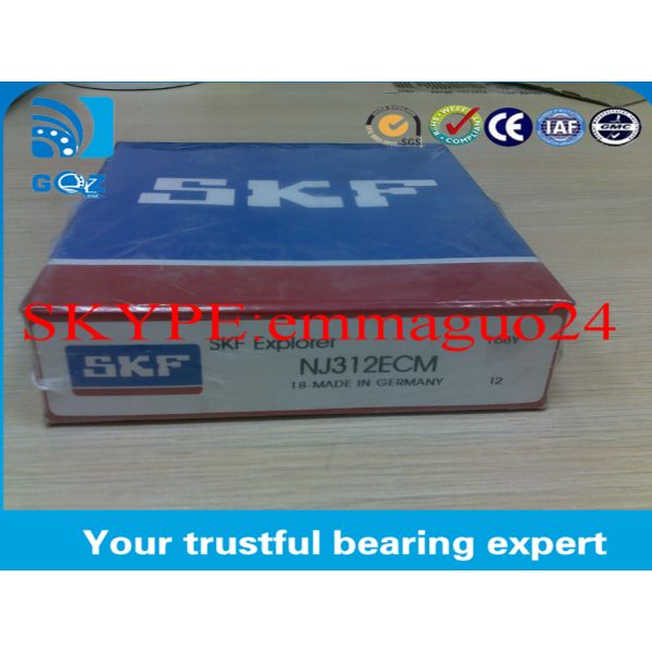 High Precision Cylindrical Roller Bearings NJ 312 ECM 60 X 130 X 31 MM