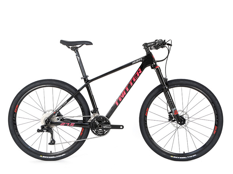 Twitter Carbon Fiber Mountain Bike With ISO9001 Certification