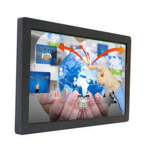 Quality Industrial Touch Screen Display Monitor / 65 Inch Lcd Monitor With Toughened Glass Front for sale