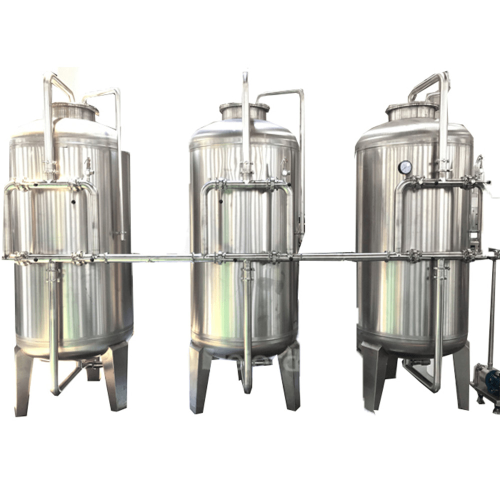 SUS304 Water Treatment System PLC Control Reverse Osmosis System
