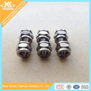China High Quality Alloy Titanium Nuts And Titanium Machinery Parts on sale