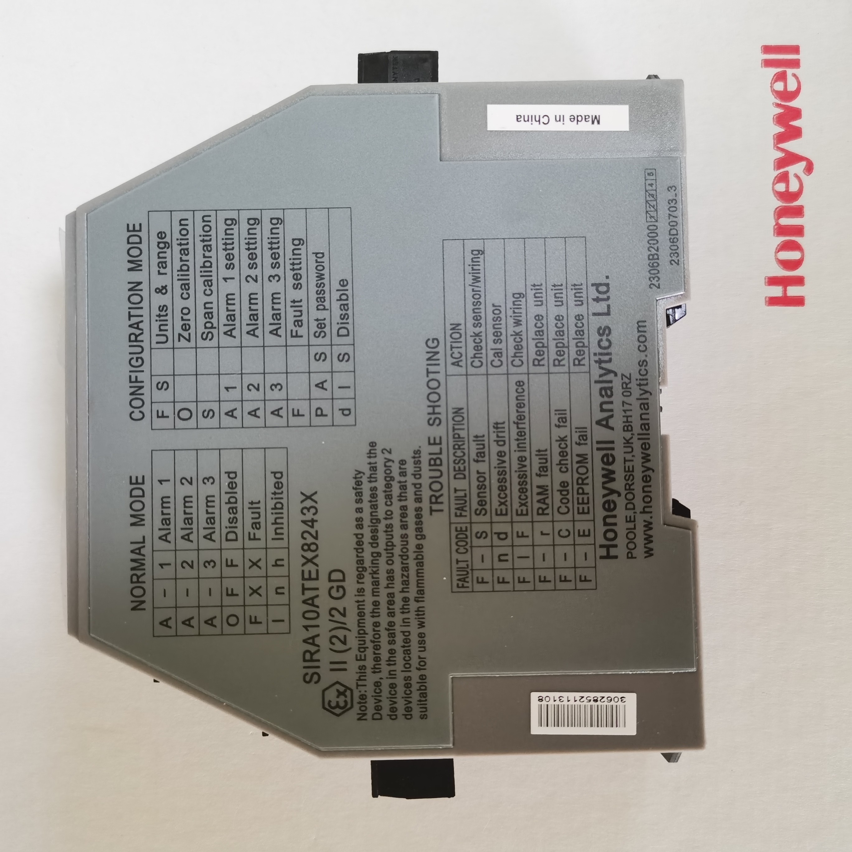 2306b1000 2306b2000 MV Zareba Unipoint Controller 3 Wire With Din Rail Mounted