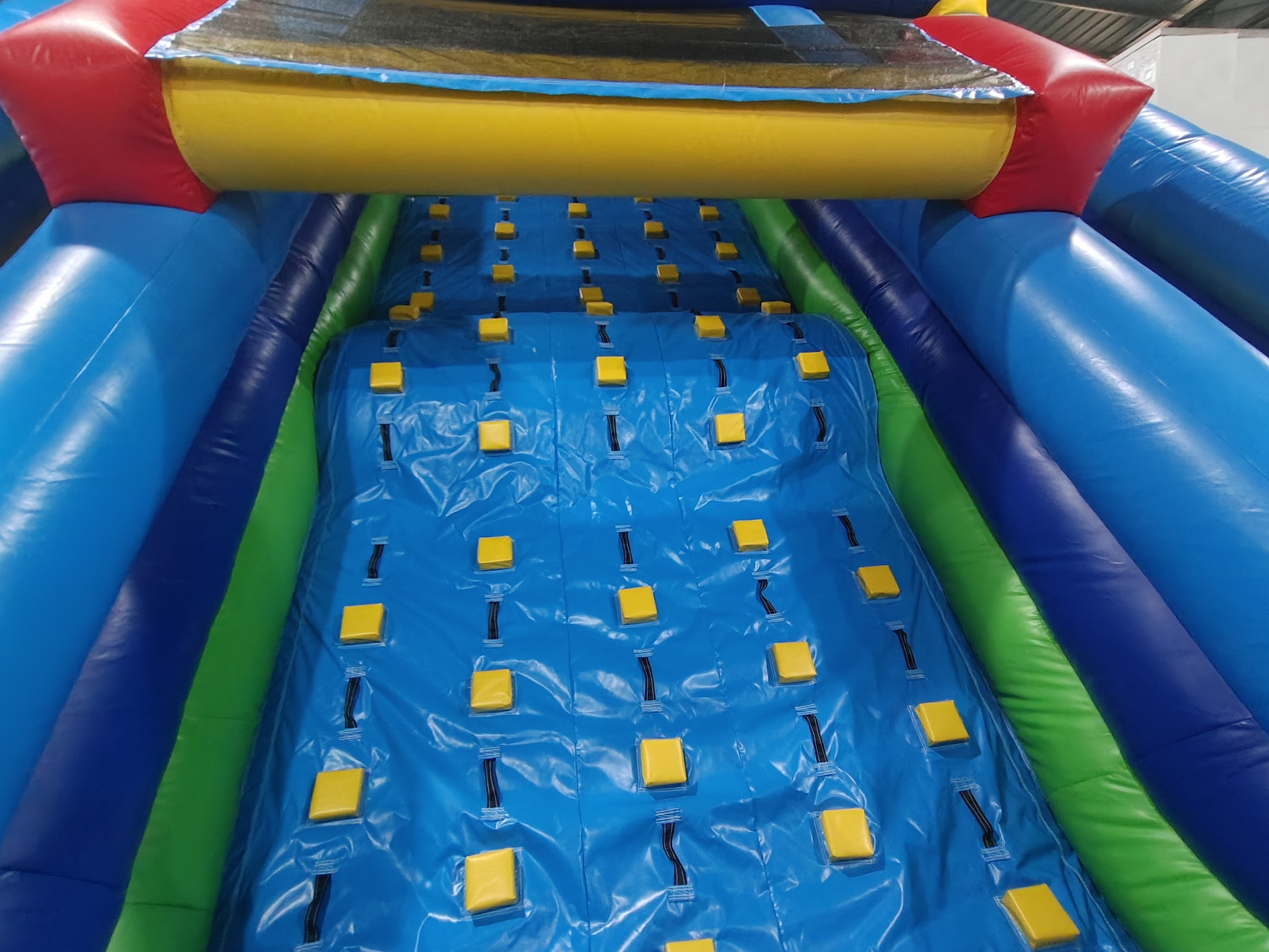 UL Listed Commercial Inflatable Water Slides Vertical Rush Inflatable Obstacle Slide Customized Logo