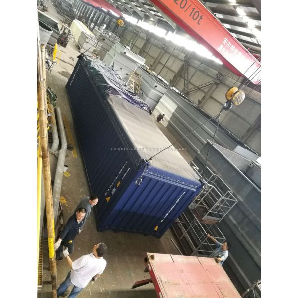 Adjust Voltage Electrocoagulation System For Wastewater Treatment 1m3/H Capacity