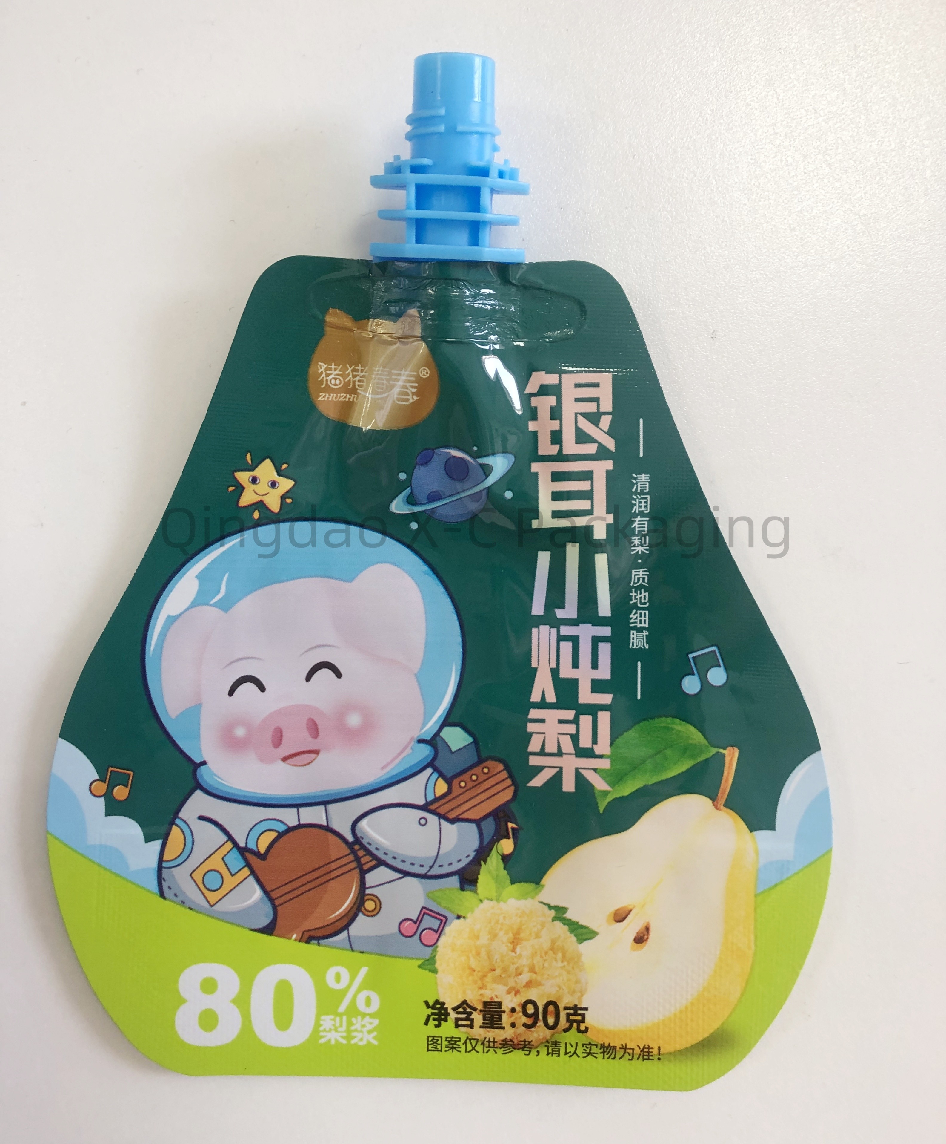 Custom Size Spout Stand Up Bag Standing Pouch With Spout Aluminum Material