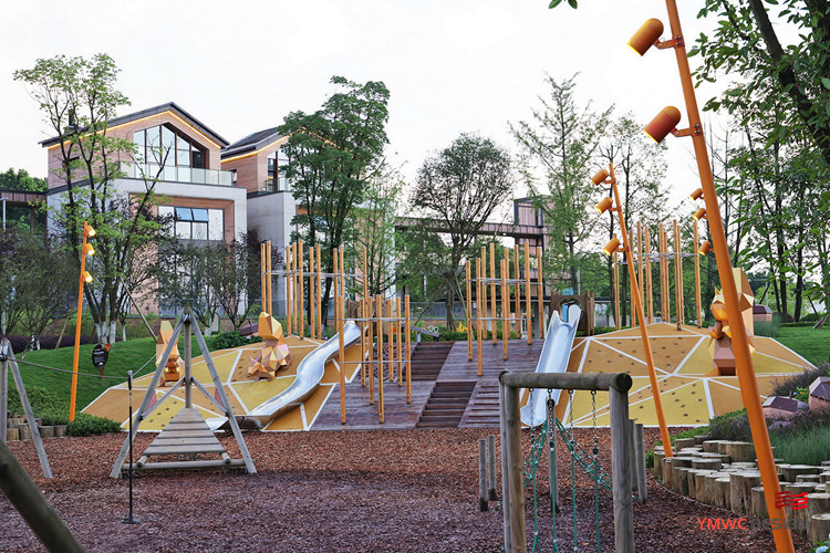 Steel Squirrel Park Design for Children's Outdoor Playground Equipment in Europe