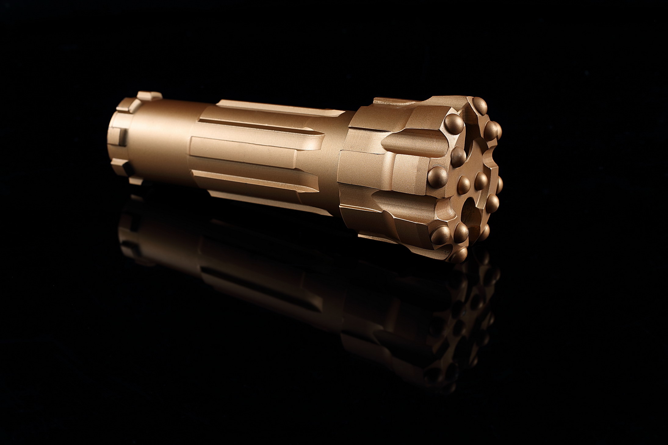 High Performance TH1214 140mm DTH Hammer Bits High Rigidity Components