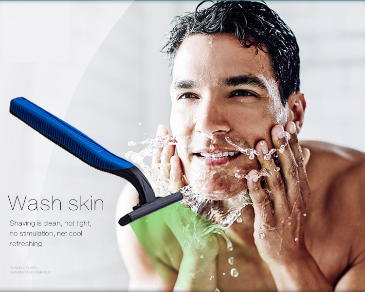 Durable Twin Blade Men'S Disposable Razors Any Color Available Easy To Use