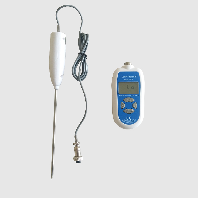 Waterproof IP68 Instant Read Digital Food Thermometer With Probe