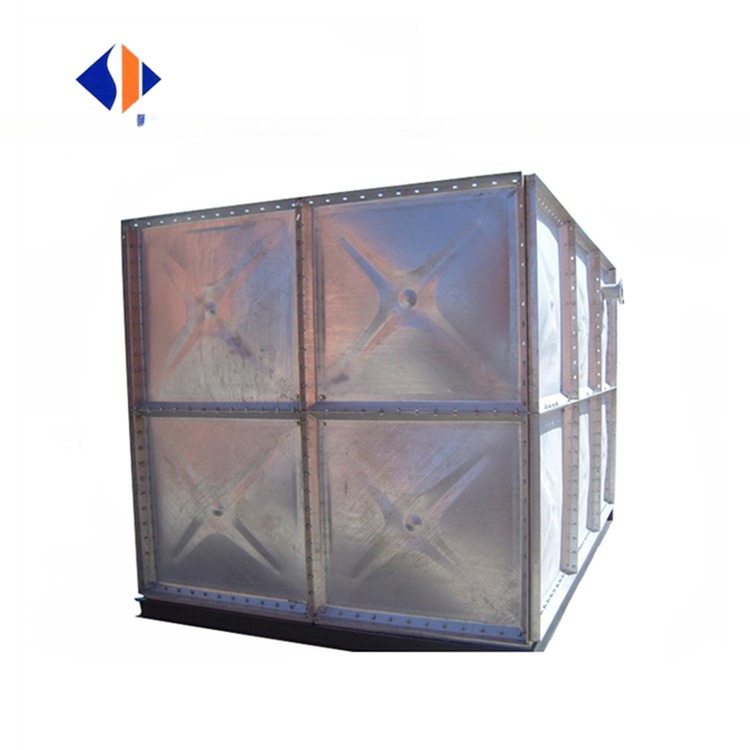Newly Designed Rectangular Water Tank Storage Manufacture with ISO9001 Certification