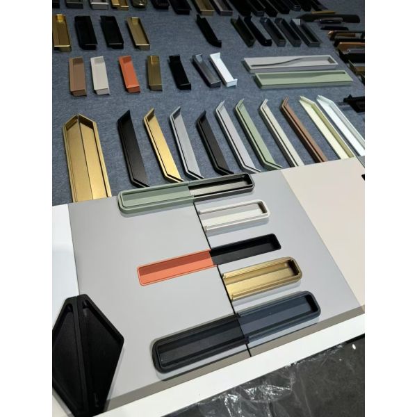 Lightweight Anodized Aluminum Handles Shock Absorption Tool-Less Mounting