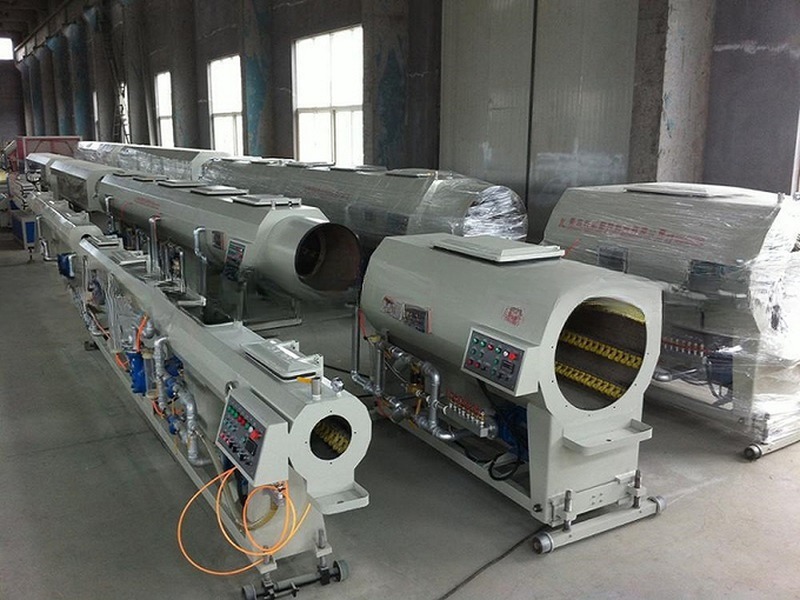 PE Large Diameter Water/Gas Supply Pipe Production Line