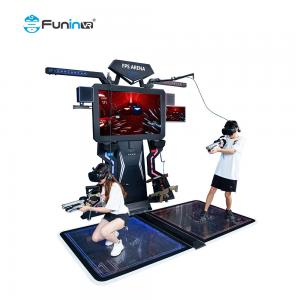 Quality New Business Ideas Invest VR Simulator 9d Virtual Reality Cinema 2 players Shooting game Machine for sale