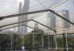 Waterproof Outside High Strong Framed tent with clear roof , clear top wedding