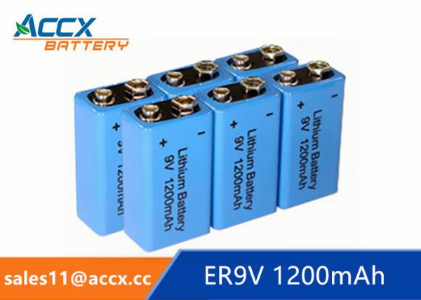 Buy 9V battery 1200mAh smoke detector battery, fire detector battery, long self life 10 years at wholesale prices