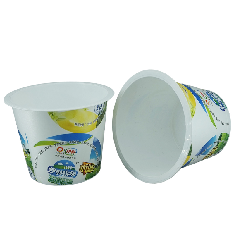 Custom Plastic Yogurt Cup Printing Food Grade Pp Cream Cup Disposable Packaging 2023
