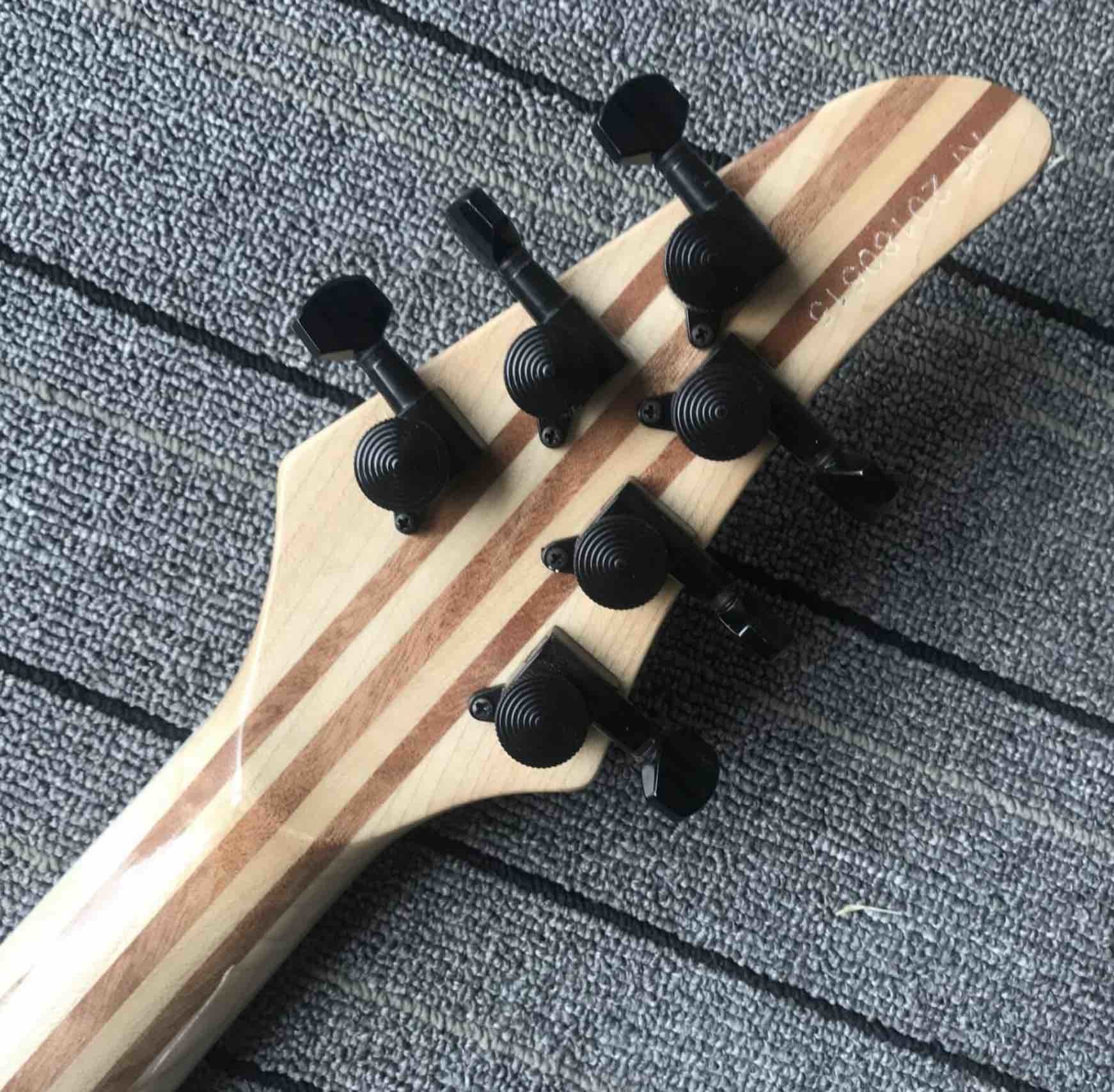 Mayones Regius 6 Electric Guitar ASH Body Back Side Ebony Fingerboard Free Shipping