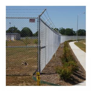 China Waterproof Galvanized/ Vinyl Color Coated Chain Link Fence Installation from Trusted on sale