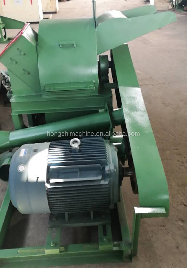 Tree Log Wood Crusher Biomass Pellet Machine High Capacity