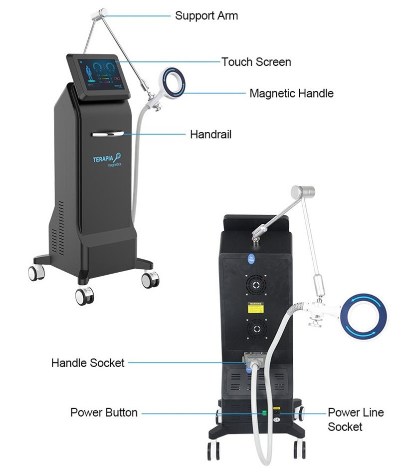 Emtt Transduction Magnetic Therapy Device Massage Joints Repair Physiotherapy Near Infrared