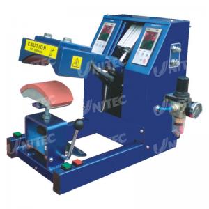 Quality Pneumatic Digital Cap Heat Pressing Machine For 150x60 MM Plate for sale