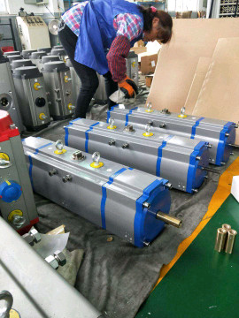 three position pneumatic actuator double acting for valves