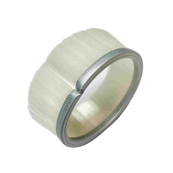 Nylon Round Formed Cup Shape Strip Brush For Seal Vacuum Cleaning