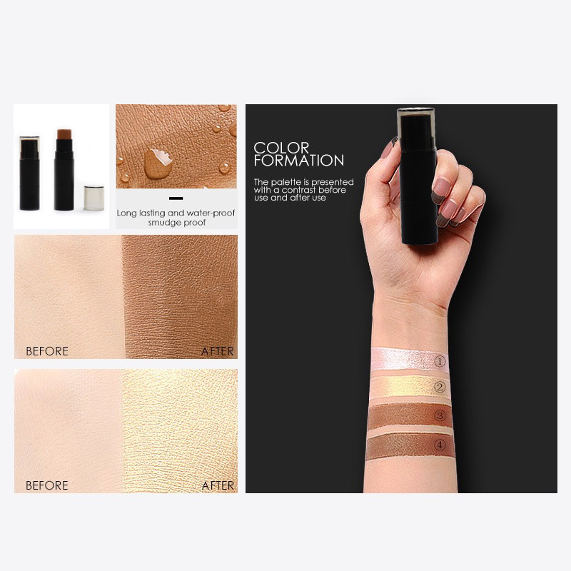 Bronzer Stick Wesson cosmetics face concealer bronzer shimmer foundation highlighter contour stick