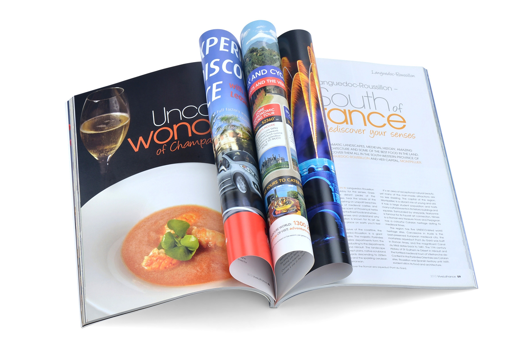 Pantone Coloring Book Printing Embossing Softcover Monthly Magazine Printing