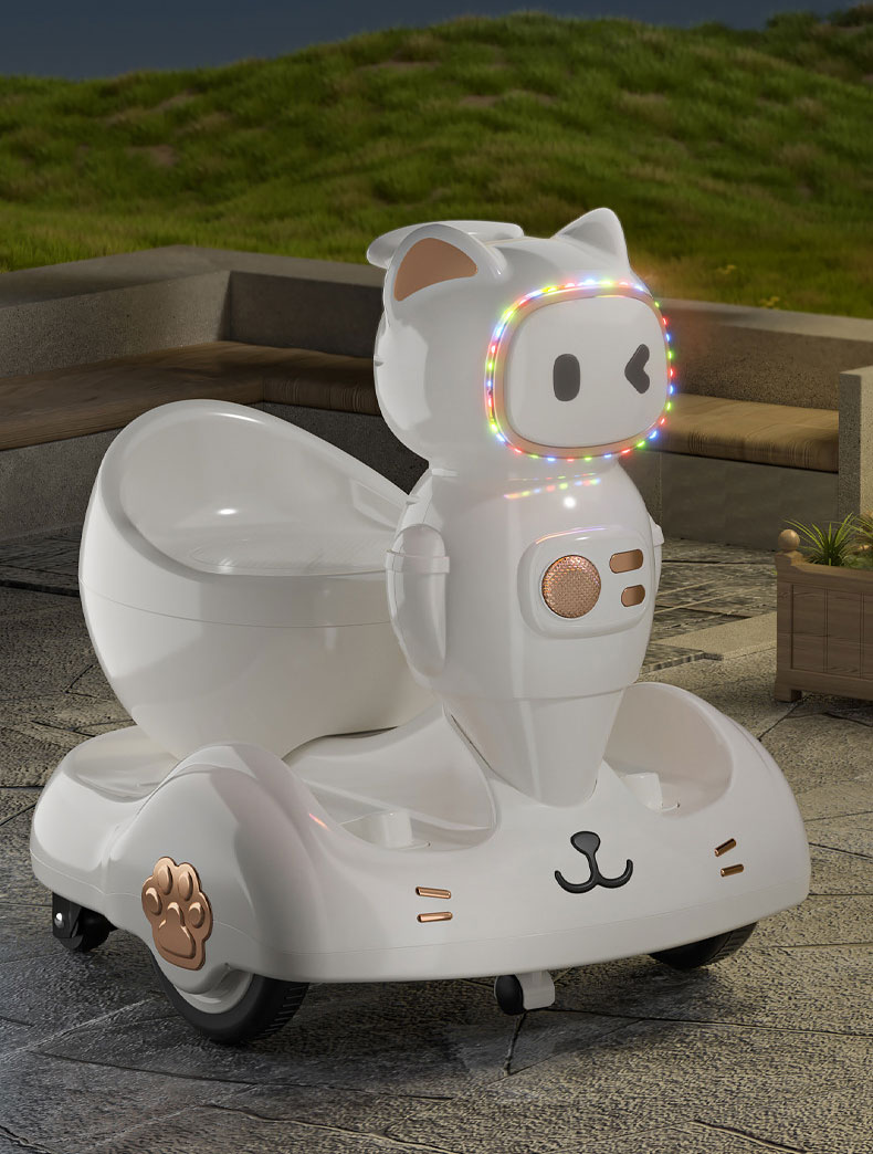 Children's Electric Balance Car Basic Seat Type 360 Degree Rotation and Anti Collision Feature