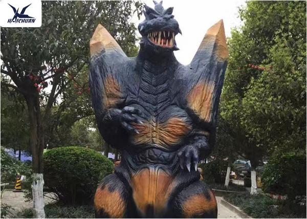 Buy 2.3 Meters Amusement Park Giant Realistic Dinosaur Models Animatronic Godzilla at wholesale prices