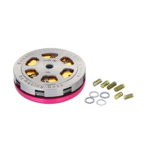Quality 2pcs Scooter Racing Clutch Silver Red Honda Clutch Kit Customizable for sale