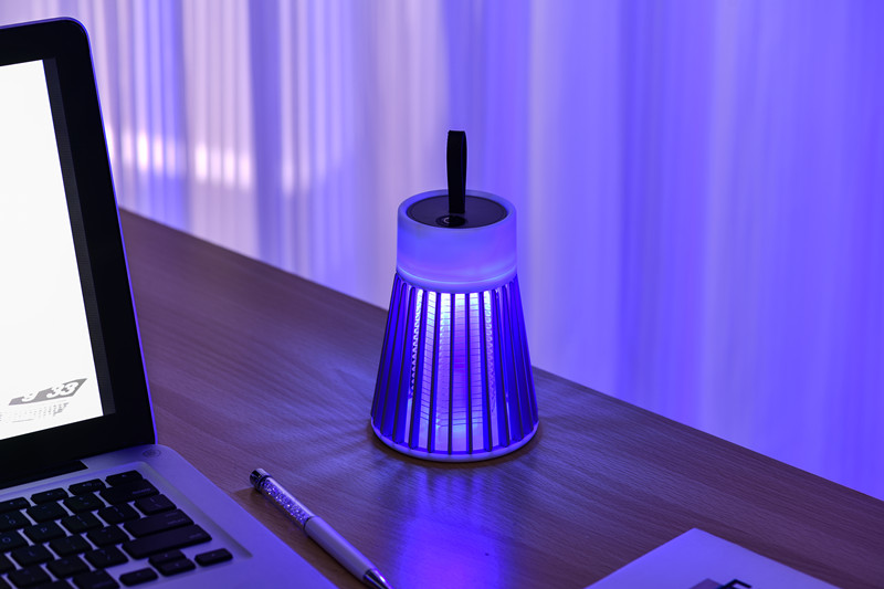 Electric Shock Bug Zapper for Mosquitoes 136g Product Weight 9.2*9.2*14cm Color Box Size