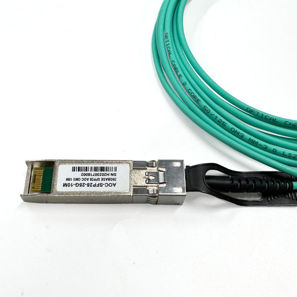 25GBASE SFP28 to SFP28 active optical cable