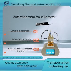 Buy cheap Automatic Transformer Oil Moisture Tester SH103A Meter Karl Fischer Moisture from wholesalers
