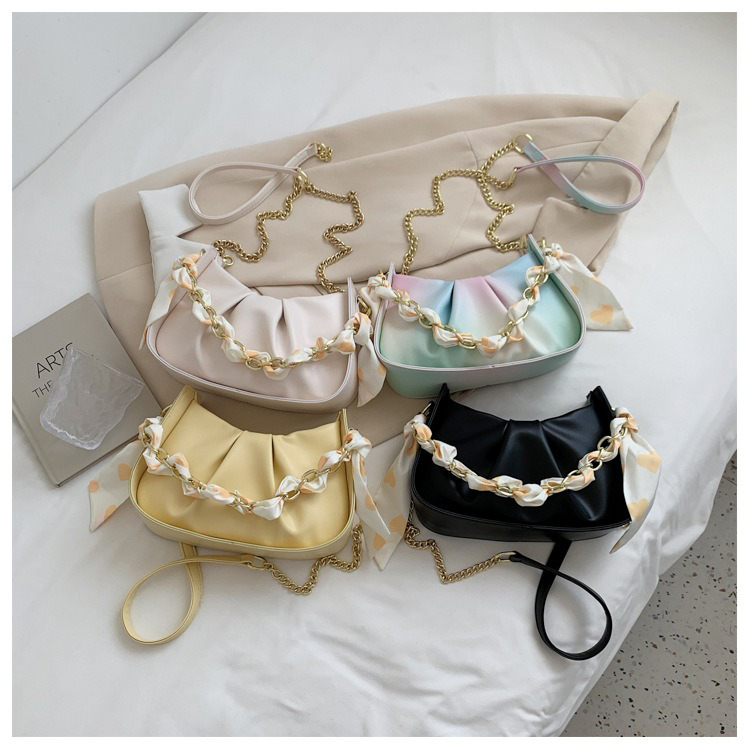 Polyester Lining Folded Cloud Bag Fashionable Handbags for Ladies from Top Handbag