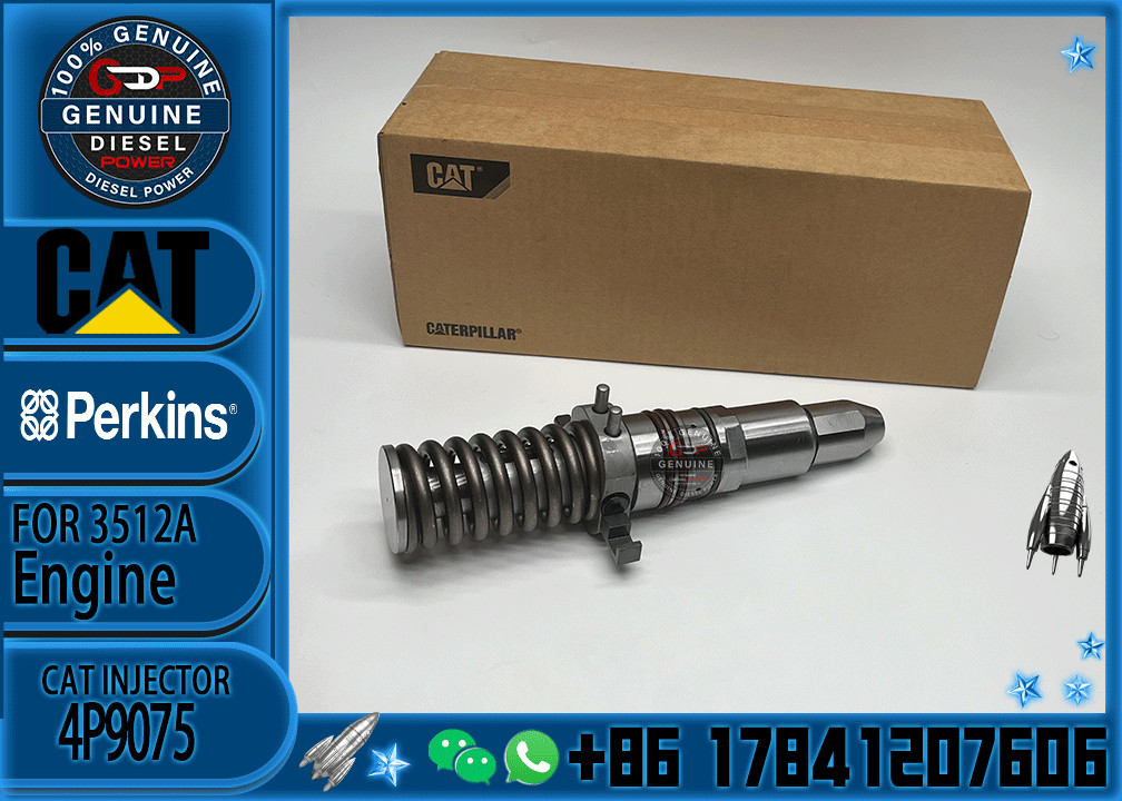 3512 E3512 Fuel Injector Assembly 4P9075 4P9076 7E6408 4P9077 9Y3773 7C4148 6L4357 6L4355 6L4360