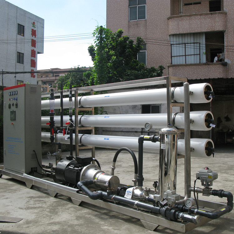 Semi Control Seawater Reverse Osmosis Desalination Plant 10000LPH